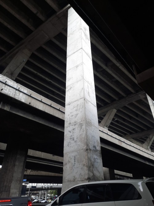 Bangkok's bridges and overpasses are a constant inspiration for urban photography