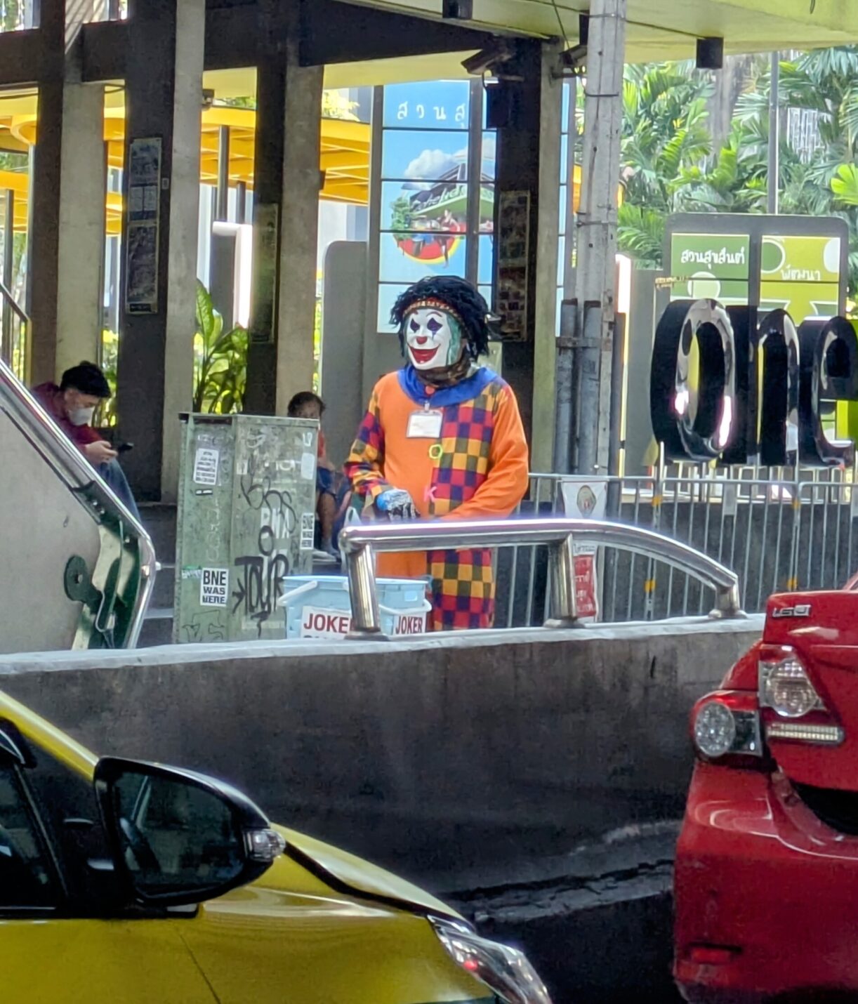 Sad clown