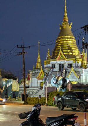 Golden spire